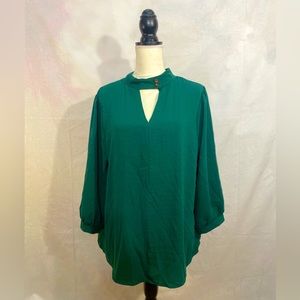 Brand: Ces Femme | Size: 1XL | Color Green | Long Sleeve Top